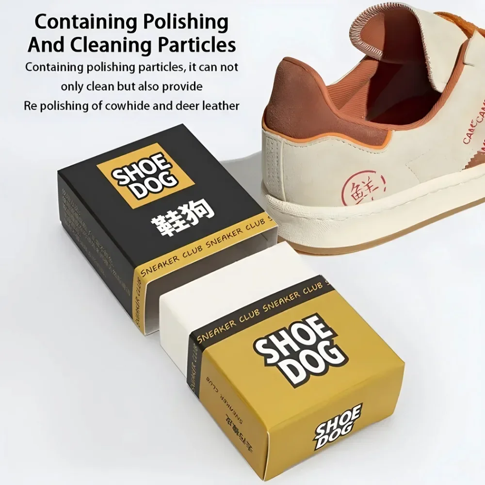 Shoe Cleaning Brush - 携帯用シューズワイパー、靴磨き、防水クリーニング、スエードレザーのスニーカー用、ゴムの汚れ落とし、靴用クリーナー