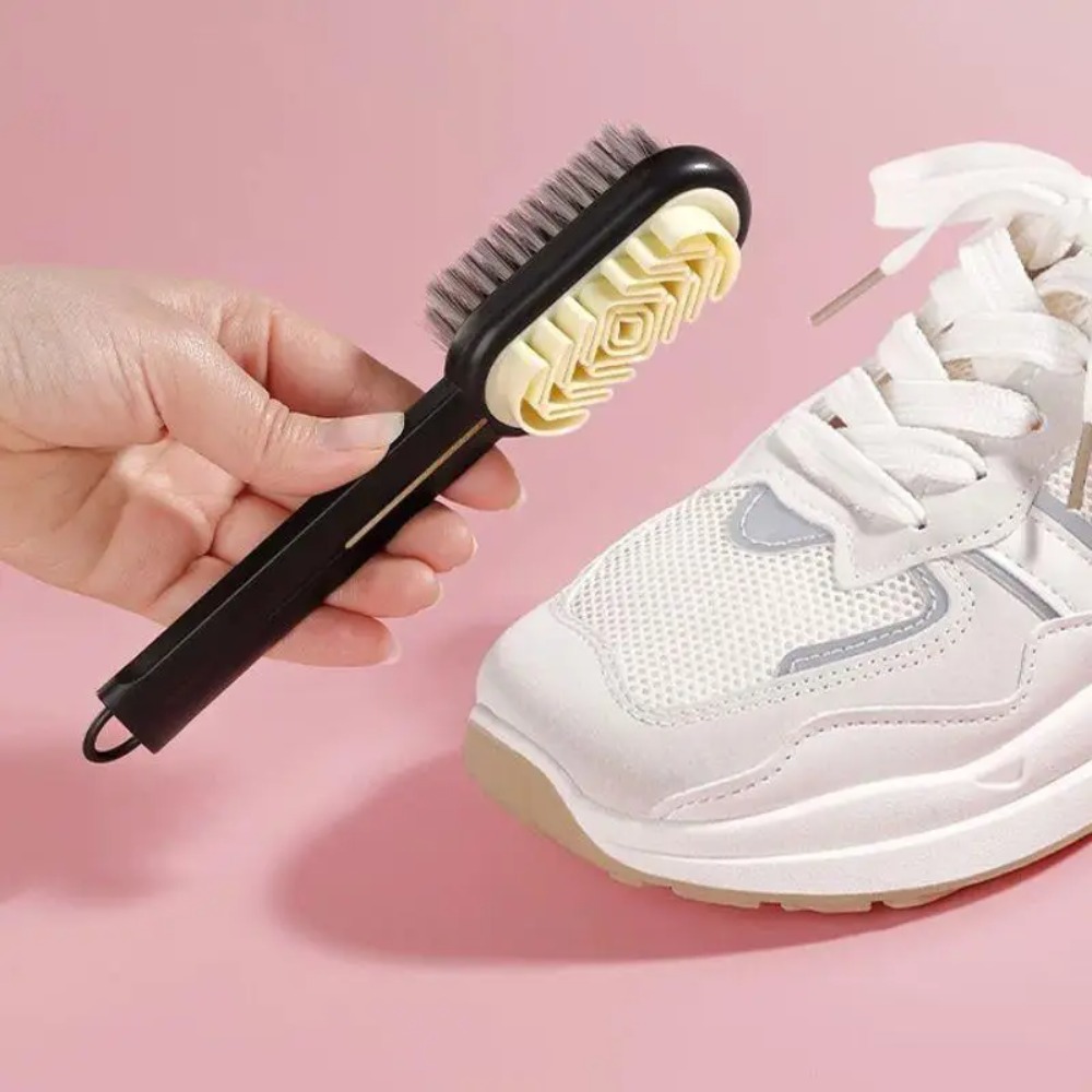 1個入りスエードクリーニングブラシ、ロングハンドル両面ゴム、 - Shoe Cleaning Brush のレビューと価格